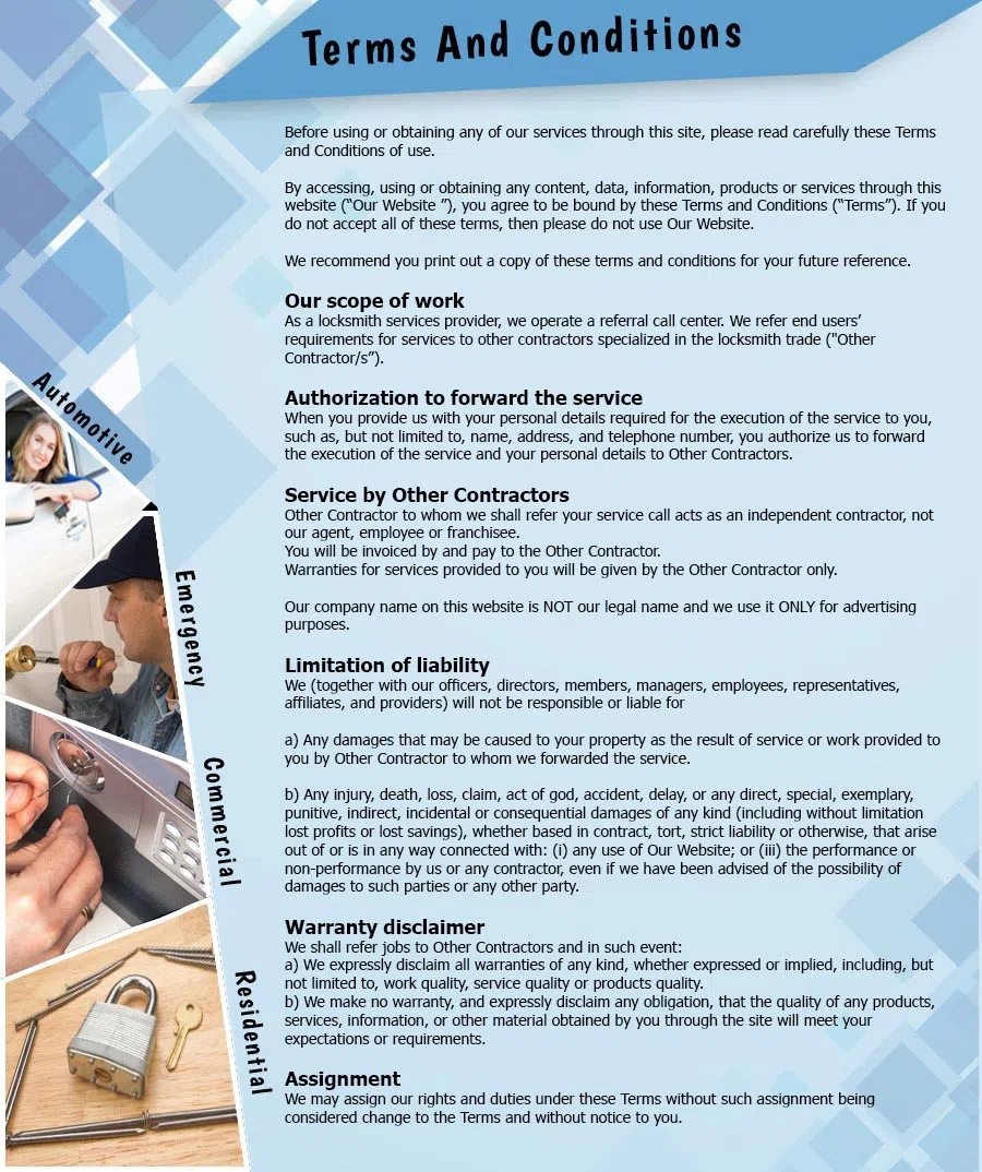 City Locksmith Services Rancho Cucamonga, CA 909-325-6114